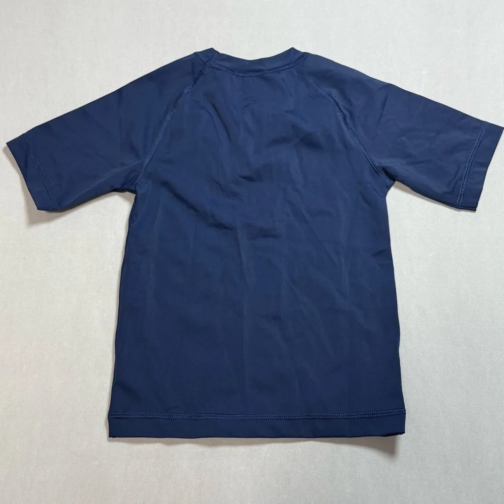 Hanna Andersson Navy Blue Kids SS Rashguard Size 4 New